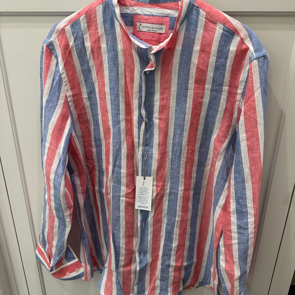 Cotton Colors linen shirt